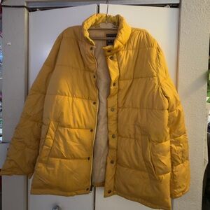 Gap Mustard Puffer Jacket